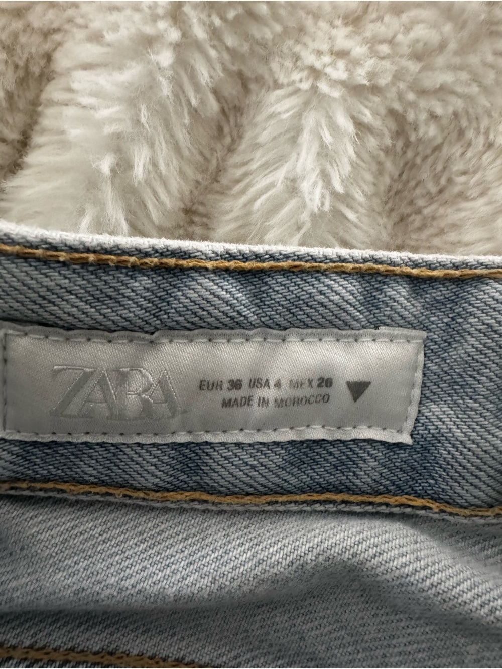 Mid Rise Crop Denim Jorts - Picture 9 of 9